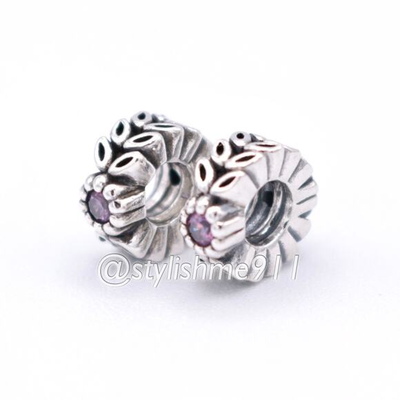 Two Authentic PANDORA Twice as Nice Spacer - 791224CFP - Picture 9 of 12